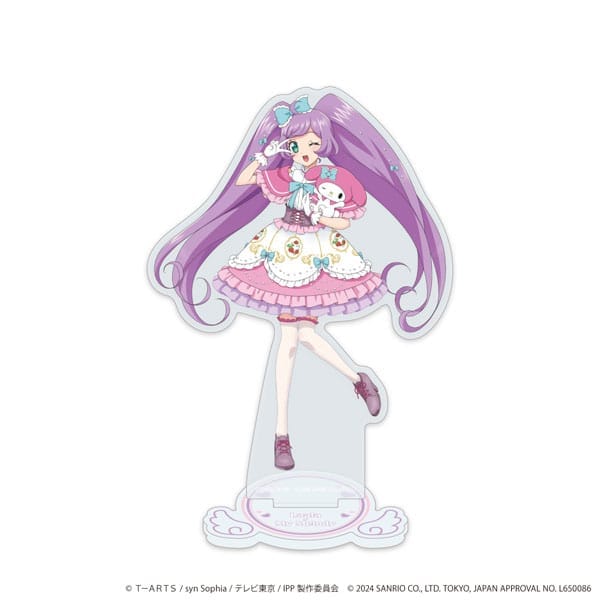 プリパラ10周年×サンリオキャラクターズ アクリルスタンド 01 真中らぁら×マイメロディ(等身イラスト)