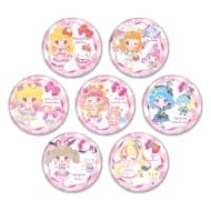 アイカツ!シリーズ×サンリオキャラクターズ ホログラム缶バッジ(65mm) 02 ミニキャライラスト