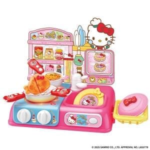 Hello Kitty コンロがピカッ! ジュージュ―キッチン ハローキティ