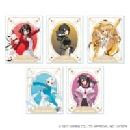 スコッティ×サンリオキャラクターズ アクリルカード 01 コラボイラスト 5個入り1BOX>