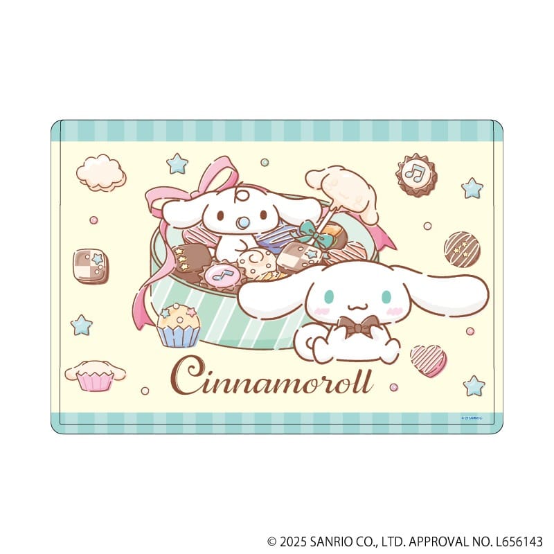 シナモロール キャラクリアケース 07 チョコレートデザイン 公式イラスト