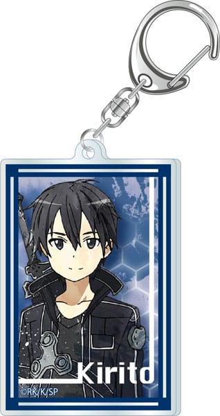 ソードアート・オンライン ウェットカラーシリーズ アクリルキーホルダー キリト SAO ver.