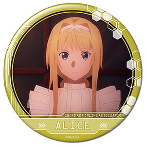 ソードアート・オンライン アリシゼーション 缶バッジ Ver.2 デザイン07(アリス/A)