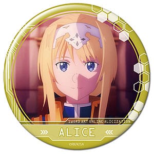 ソードアート・オンライン アリシゼーション 缶バッジ Ver.2 デザイン11(アリス/E)