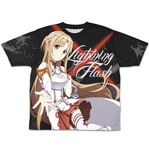 ソードアート・オンライン アリシゼーション 閃光のアスナ 両面フルグラフィックTシャツ/L