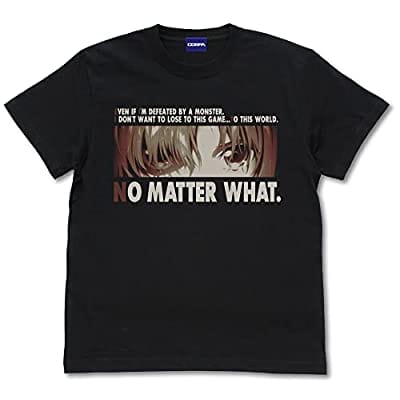 劇場版 ソードアート・オンライン -プログレッシブ- 星なき夜のアリア アスナの決意 Tシャツ/BLACK-S