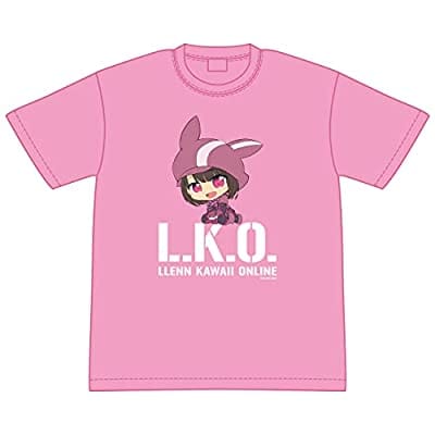 レンちゃんかわいいオンラインTシャツ ピンク XLサイズ 「ソードアート・オンライン オルタナティブ ガンゲイル・オンライン」
