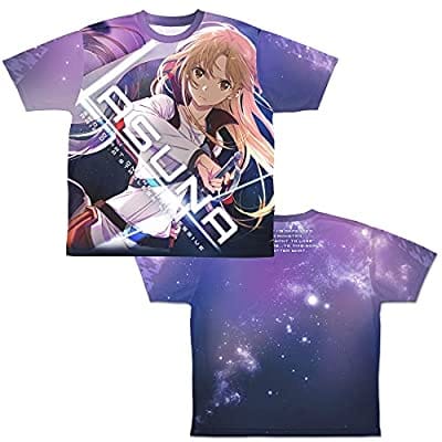 アスナの決意 両面フルグラフィックTシャツ パープル XLサイズ 「劇場版 ソードアート・オンライン -プログレッシブ- 星なき夜のアリア」