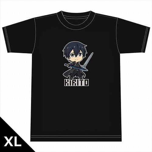 （再販）ソードアート・オンライン アリシゼーション War of Underworld Tシャツ キリト XLサイズ