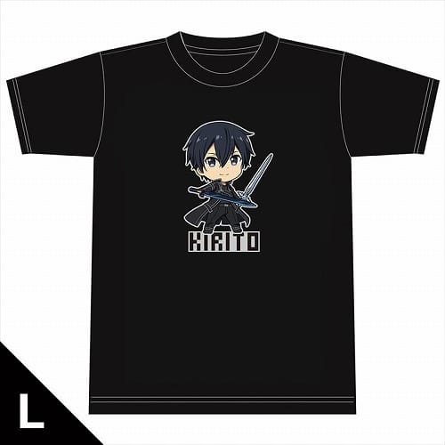 （再販）ソードアート・オンライン アリシゼーション War of Underworld Tシャツ キリト Lサイズ