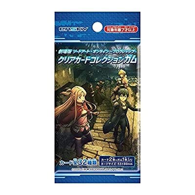 劇場版ソードアート・オンライン-プログレッシブ- クリアカードコレクションガム 初回限定版 16個入りBOX (食玩)