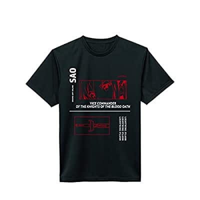 ソードアート・オンライン アスナ ポリジン加工Tシャツ メンズ M