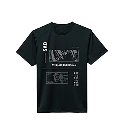 ソードアート・オンライン キリト ポリジン加工Tシャツ レディース M