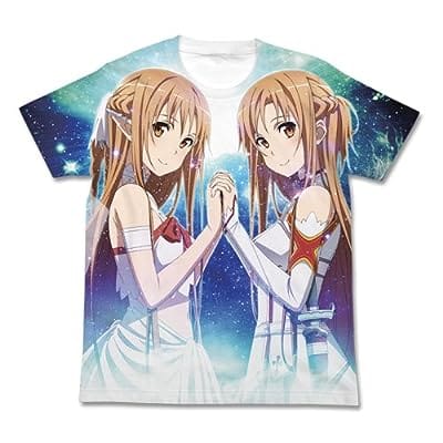 ソードアート・オンライン アスナ&アスナ フルグラフィックTシャツ