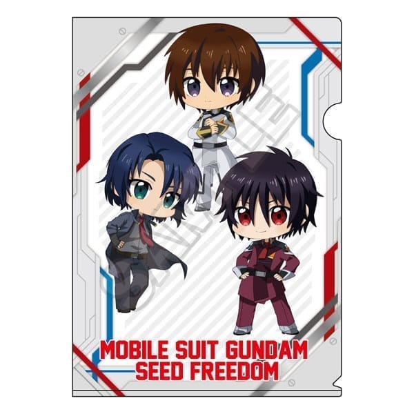 機動戦士ガンダムSEED FREEDOM もちっこ A4クリアファイル