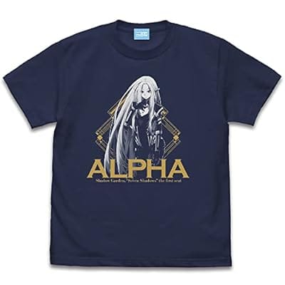 陰の実力者になりたくて! 七陰のアルファ Tシャツ/INDIGO-XL