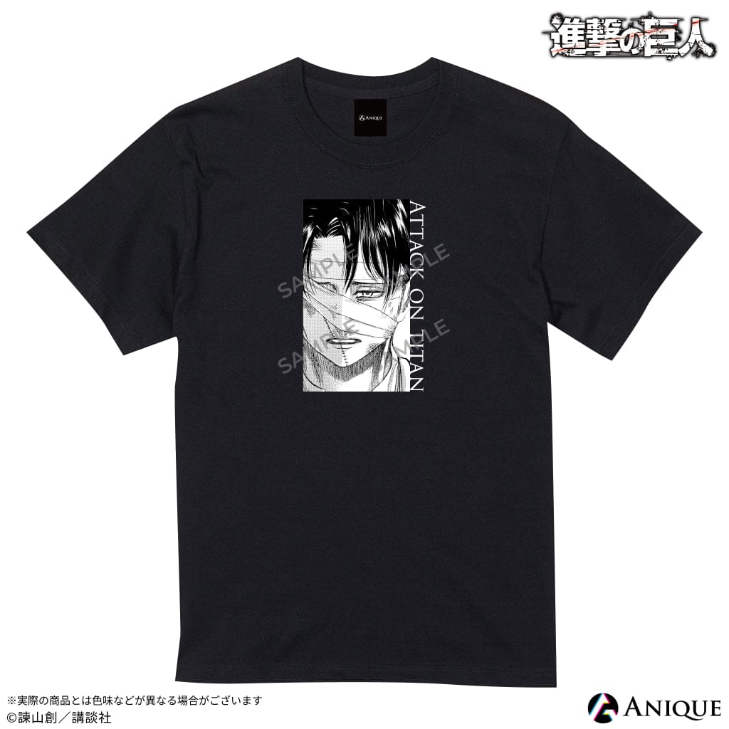 『進撃の巨人』 巨人大戦 『進撃の巨人』リヴァイ AR Tシャツ(アニメーション付き)