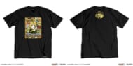 進撃の巨人The Final Season ウォールアートTシャツ(アニ) ディープブラック L