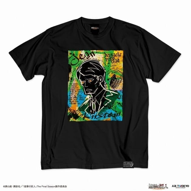 進撃の巨人The Final Season ウォールアートTシャツ(ジャン) M