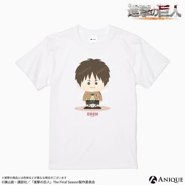 進撃の巨人 【KINOKOSといっしょ】エレン Tシャツ