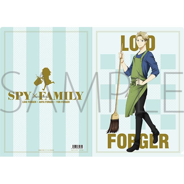 SPY×FAMILY TVアニメ クリアファイル ロイド お掃除Ver.