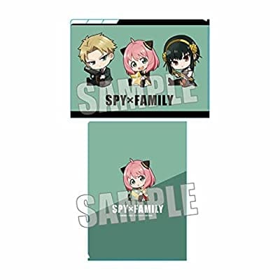 SPY×FAMILY 集合(みどり) ぎゅぎゅっとA4クリアファイル3ポケット