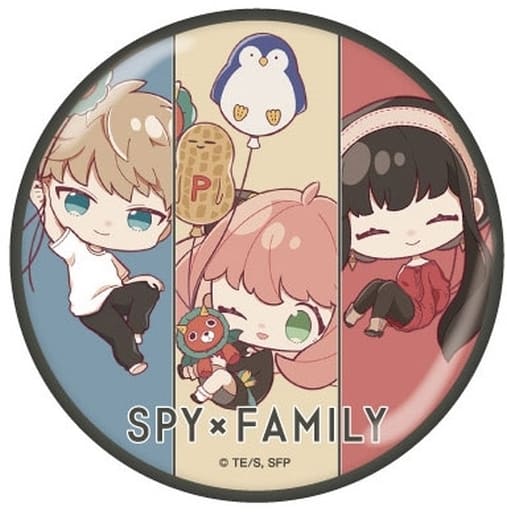 SPY×FAMILY 缶コンパクトミラー フォージャー家(ふうせん)