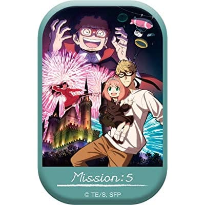 SPY×FAMILY スクエア缶バッジ MISSION:5「合否の行方メインビジュアル