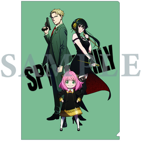SPY×FAMILY WIT×CLW アニメSHOP クリアファイル キービジュアル