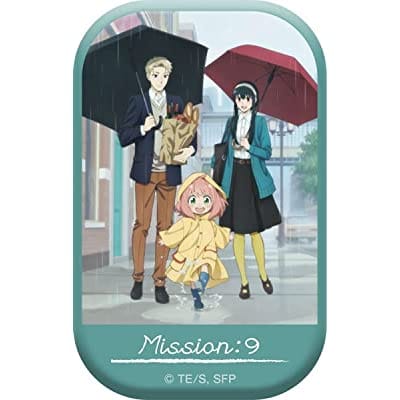 SPY×FAMILY スクエア缶バッジ MISSION:9「ラブラブを見せつけよメインビジュアル