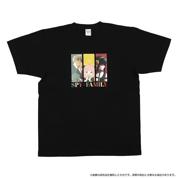 SPY×FAMILY WIT×CLW アニメSHOP Tシャツ ショップビジュアル BLACK