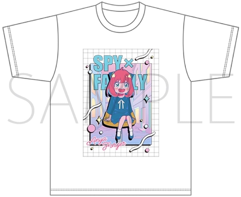 SPY×FAMILY Tシャツ<おすわり大集合>シティ・ポップVer.