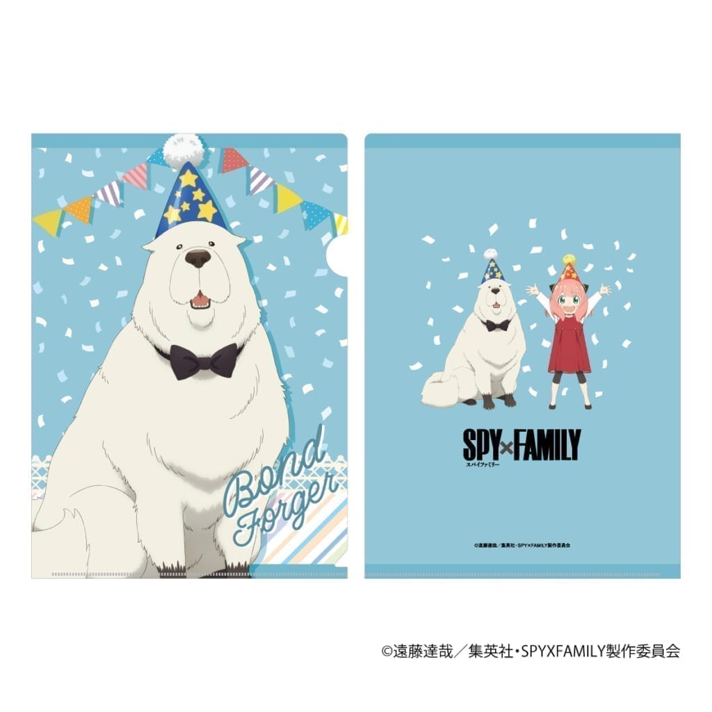 A4クリアファイル ボンド・フォージャー ジャンプ+10th TVアニメ『SPY×FAMILY』