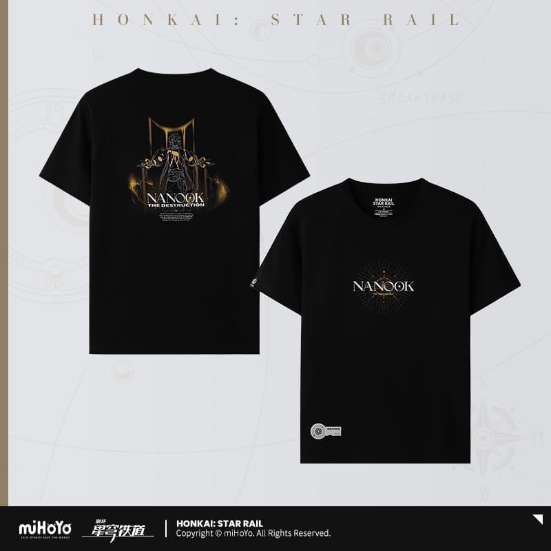 崩壊:スターレイル 星空の寓話集シリーズ Tシャツ ナヌーク崩壊:スターレイル 星空の寓話集シリーズ Tシャツ ナヌーク