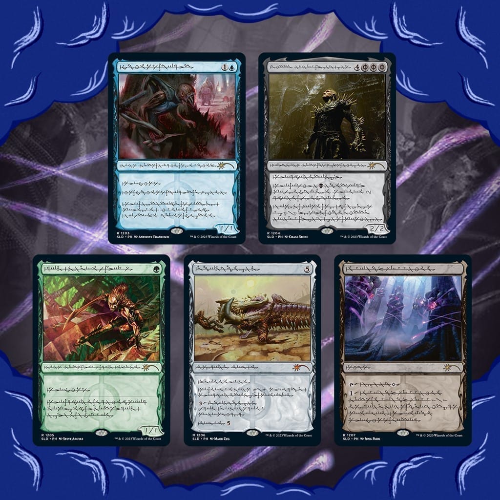 【MTG】Secret Lair Winter Superdrop 2023 Phyrexian Faves