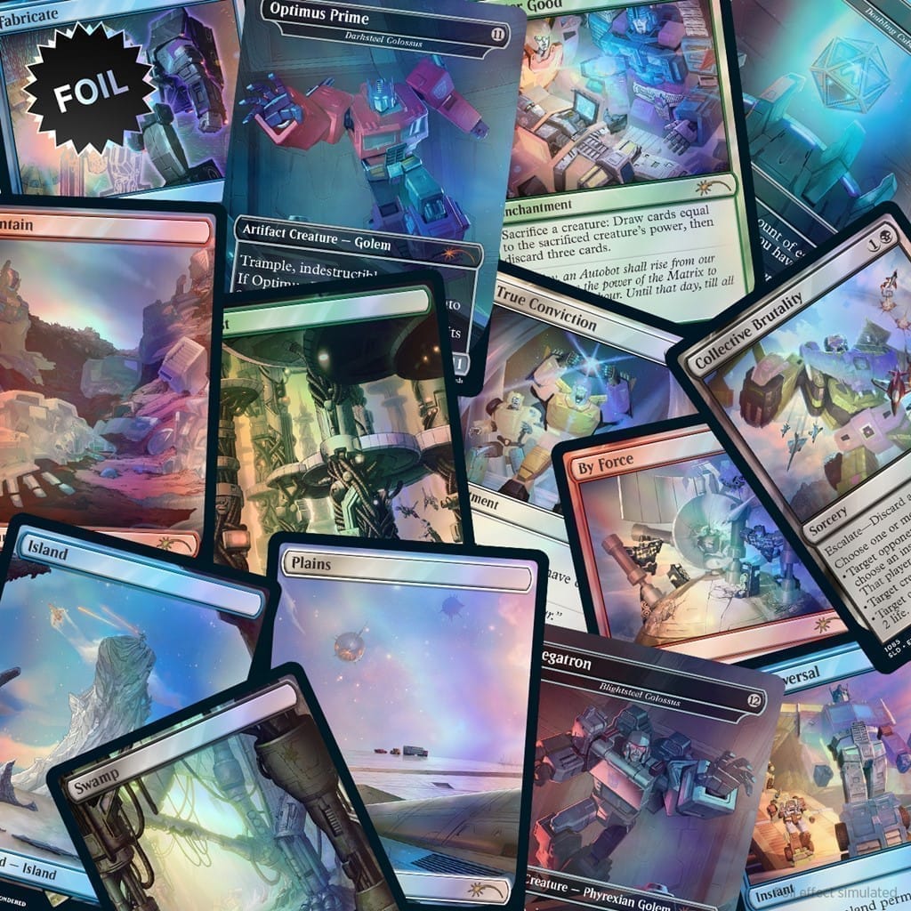 【MTG】Secret Lair December Superdrop TRANSFORMERS FOIL BUNDLE