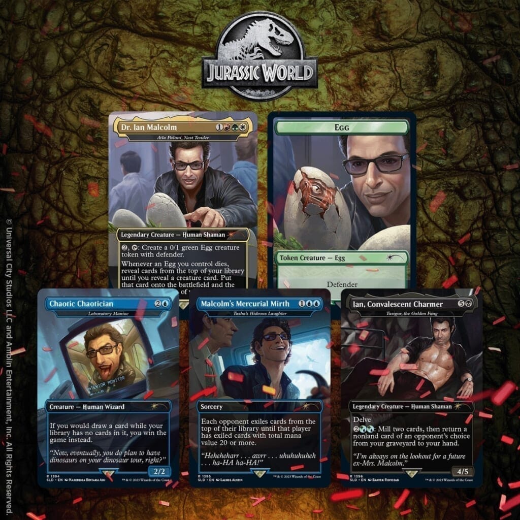 【MTG】Secret Lair Secretversary 2023 Secret Lair x Jurassic World: Dr. Ian Malcolm