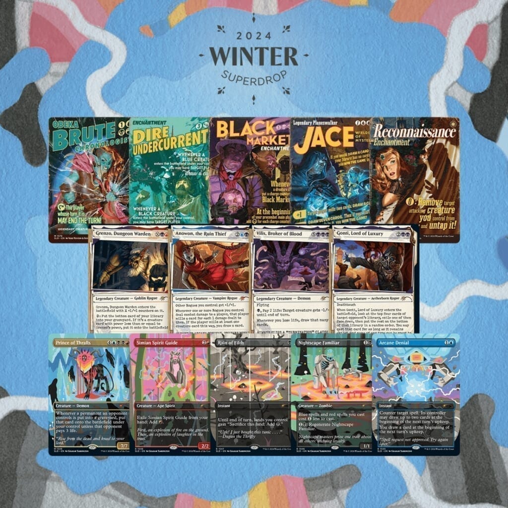 【MTG】Secret Lair Winter Superdrop 2024 Dark Mysteries Bundle Non-Foil Edition