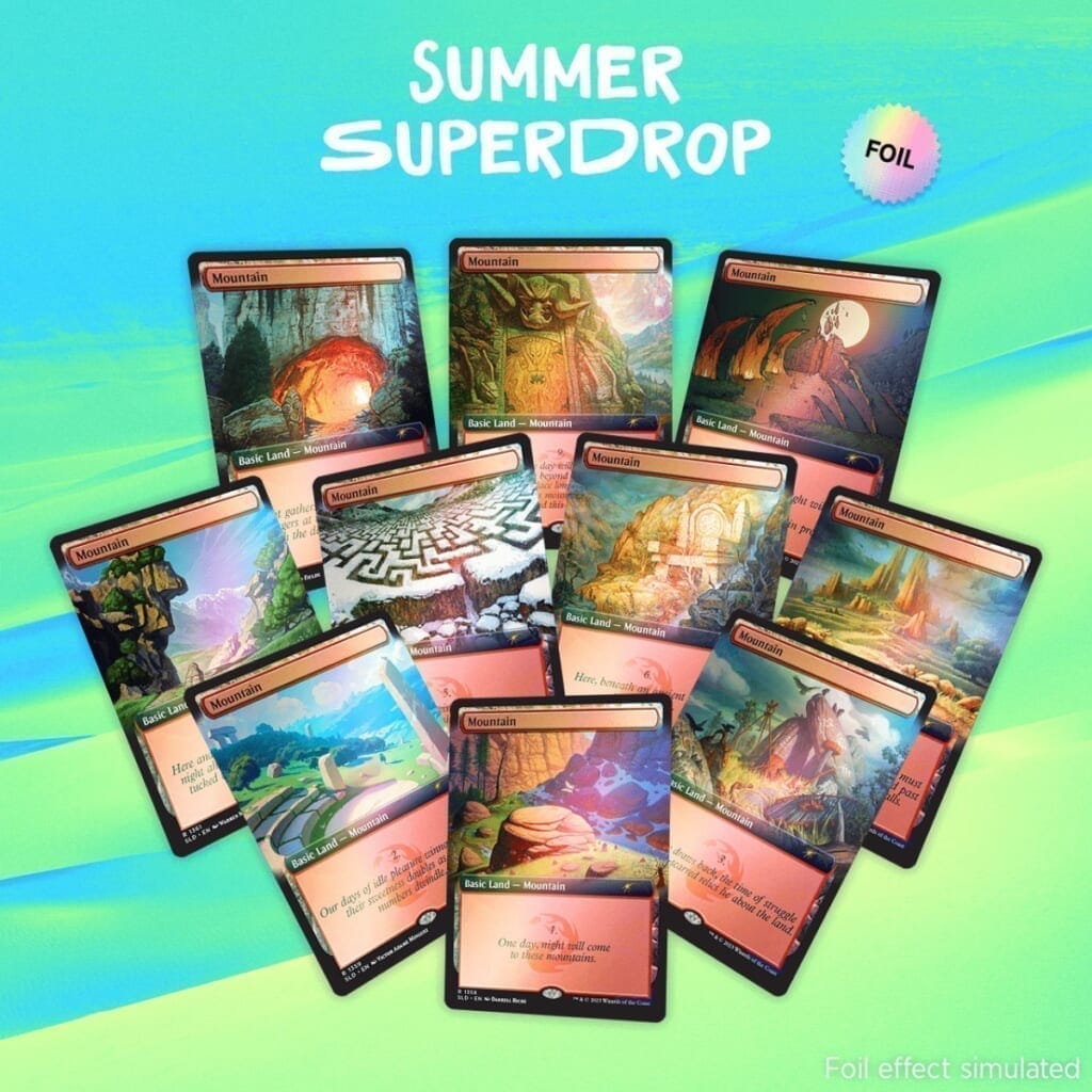 【MTG】Secret Lair Summer Superdrop 2023 Featuring: the Mountain Goats Foil Edition