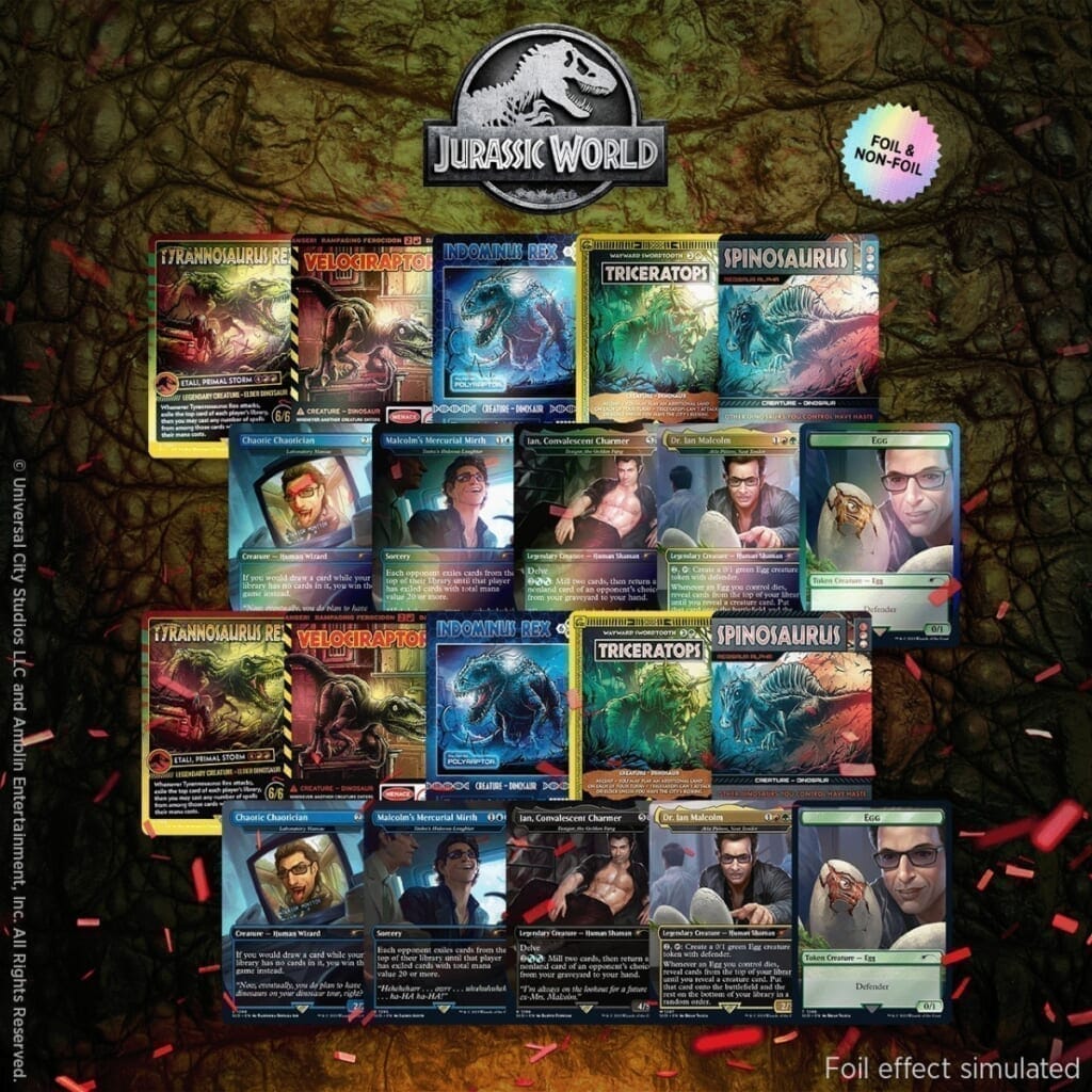 【MTG】Secret Lair Secretversary 2023 Welcome to Jurassic World Bundle ×2 + 「プロモカード特典」