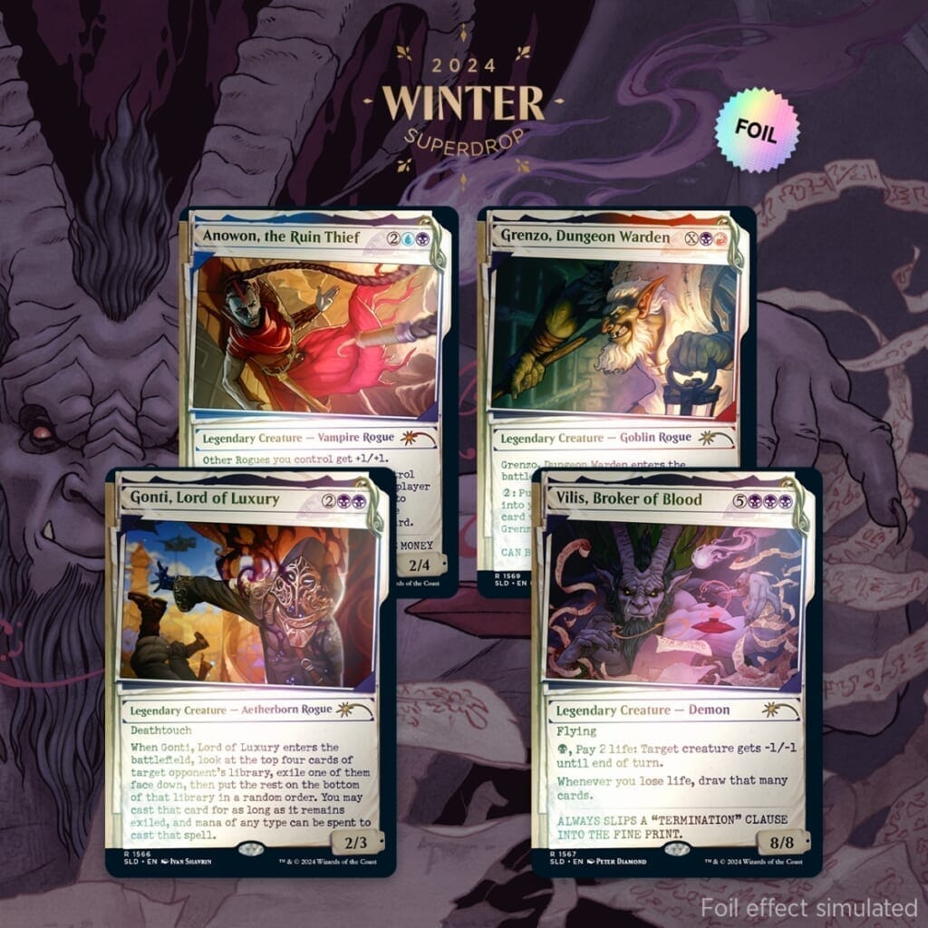 【MTG】Secret Lair Winter Superdrop 2024 Showcase: Murders at Karlov Manor Foil Edition