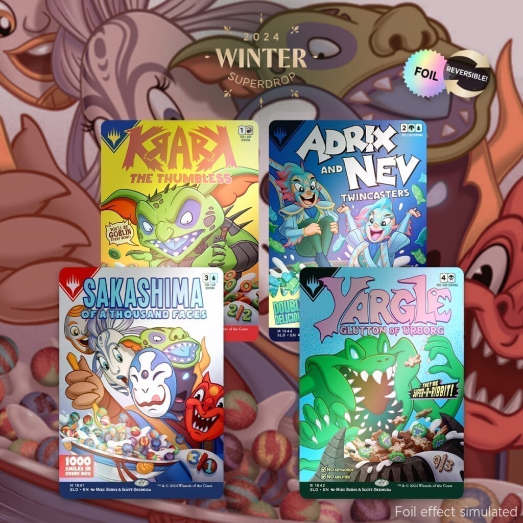 【MTG】Secret Lair Winter Superdrop 2024 Just Add Milk: Second Helpings Foil Edition