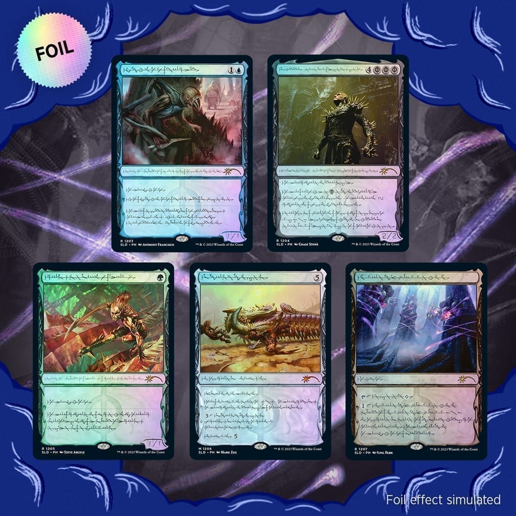 【MTG】Secret Lair Winter Superdrop 2023 Phyrexian Faves Traditional Foil Edition