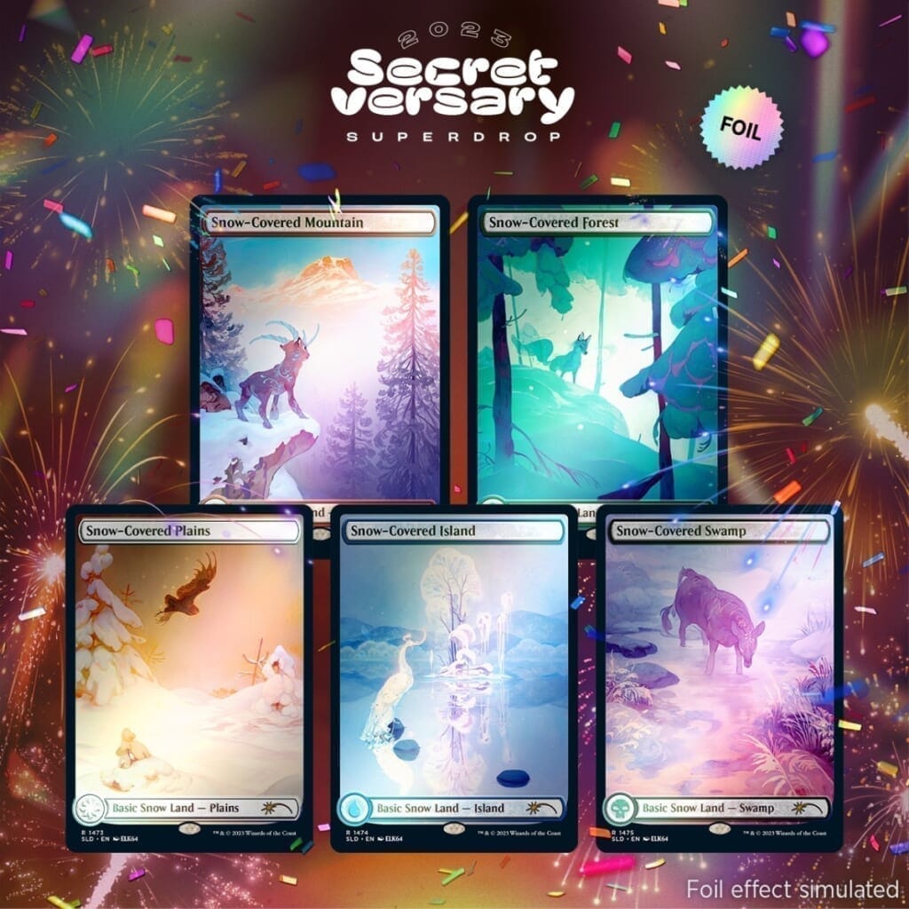 【MTG】Secret Lair Secretversary 2023 Paradise Frost Foil Edition