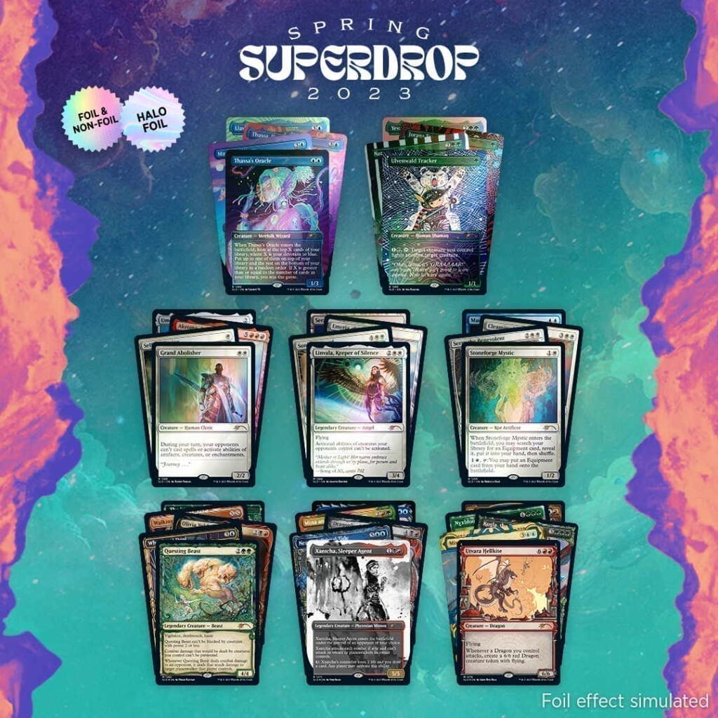 【MTG】Secret Lair Spring Superdrop 2023 It's Raining Foils and Non-Foils Bundle