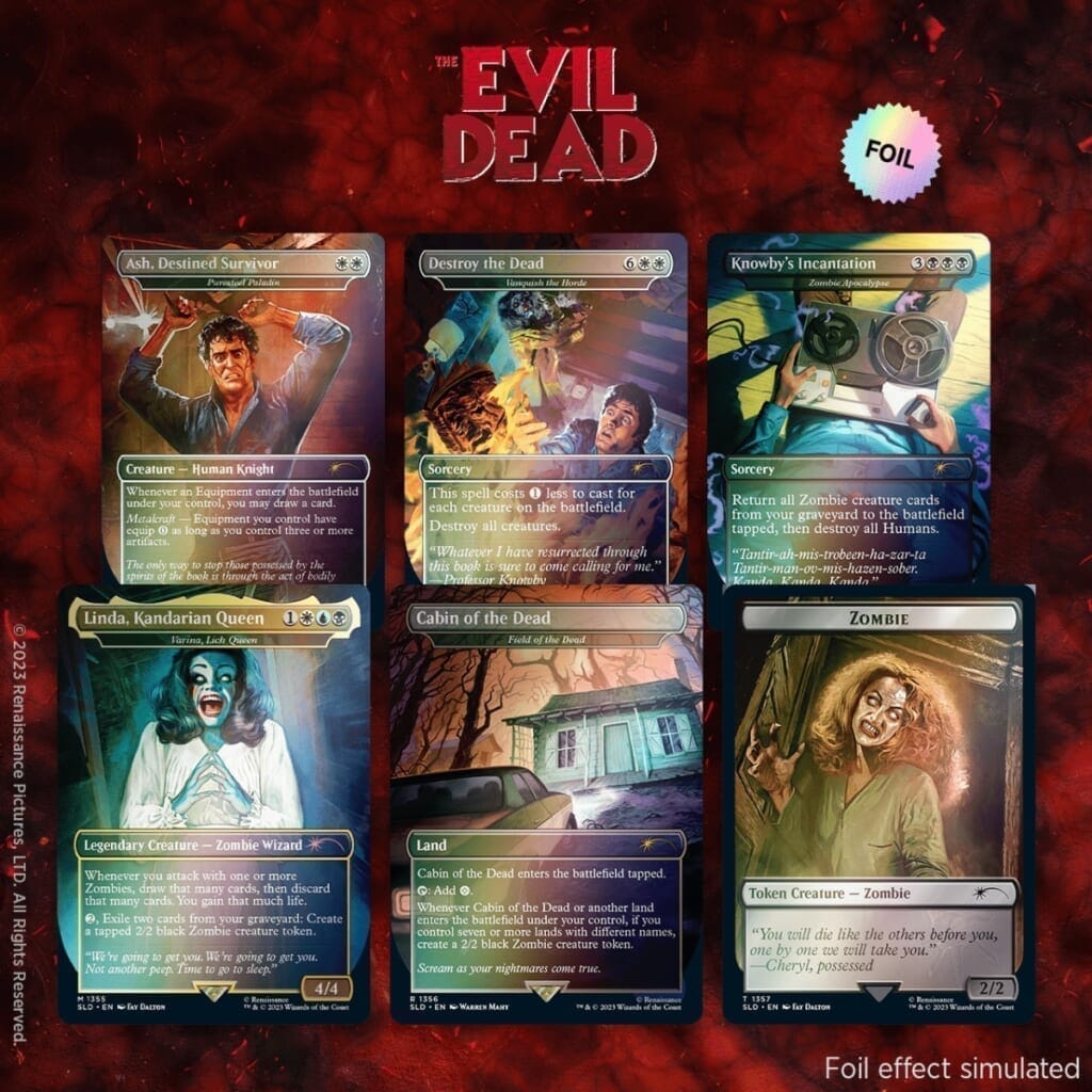 【MTG】Secret Lair Spookydrop 2023 Secret Lair x The Evil Dead | Foil