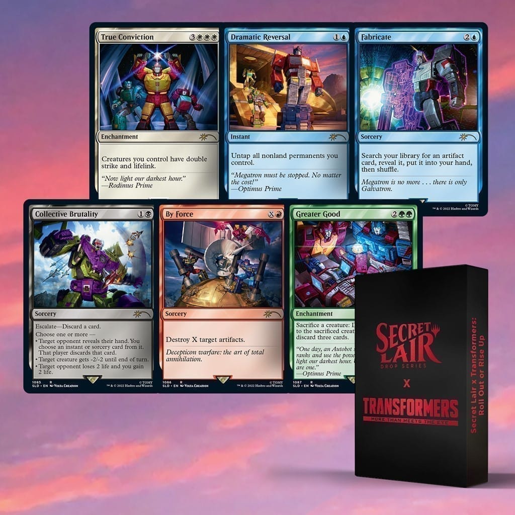 【MTG】Secret Lair December Superdrop Transformers: Roll Out or Rise Up