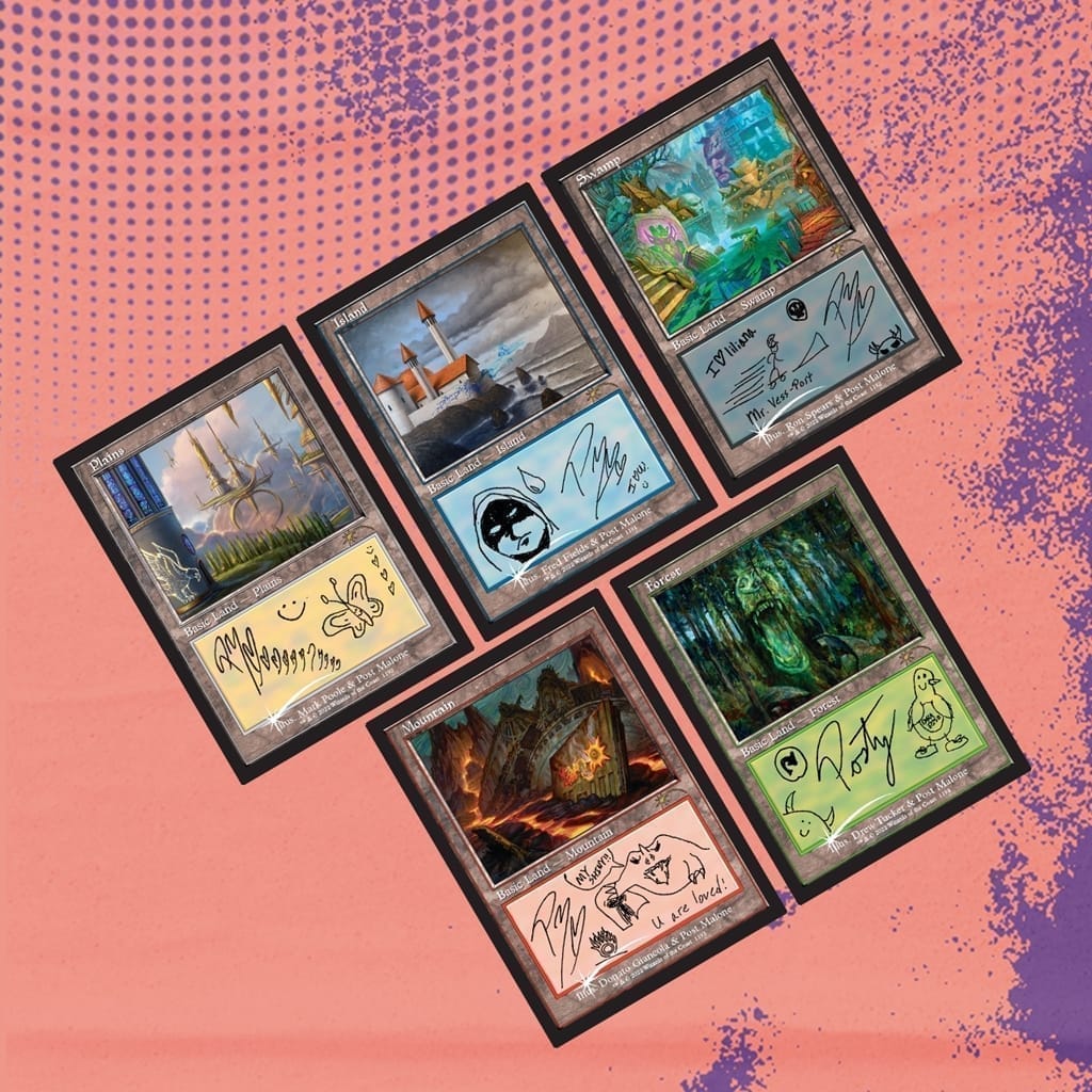 【MTG】Secret Lair October 2022 Superdrop 『SECRET LAIR X POST MALONE: THE LANDS』