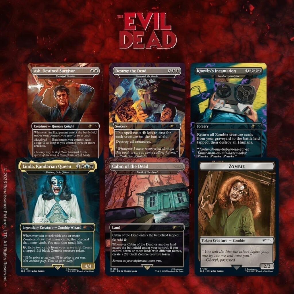 【MTG】Secret Lair Spookydrop 2023 Secret Lair x The Evil Dead | REG