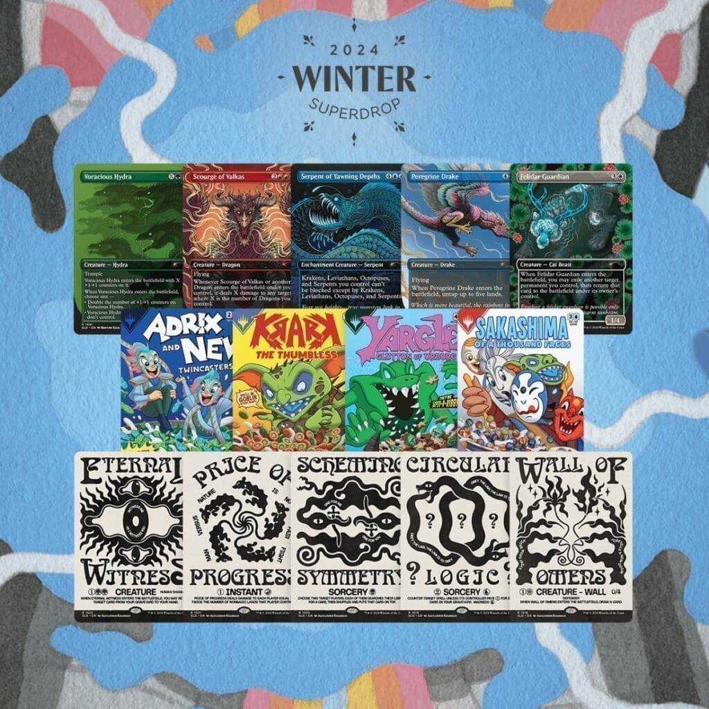 【MTG】Secret Lair Winter Superdrop 2024 Beastly Breakfast Omens Bundle Non-Foil Edition